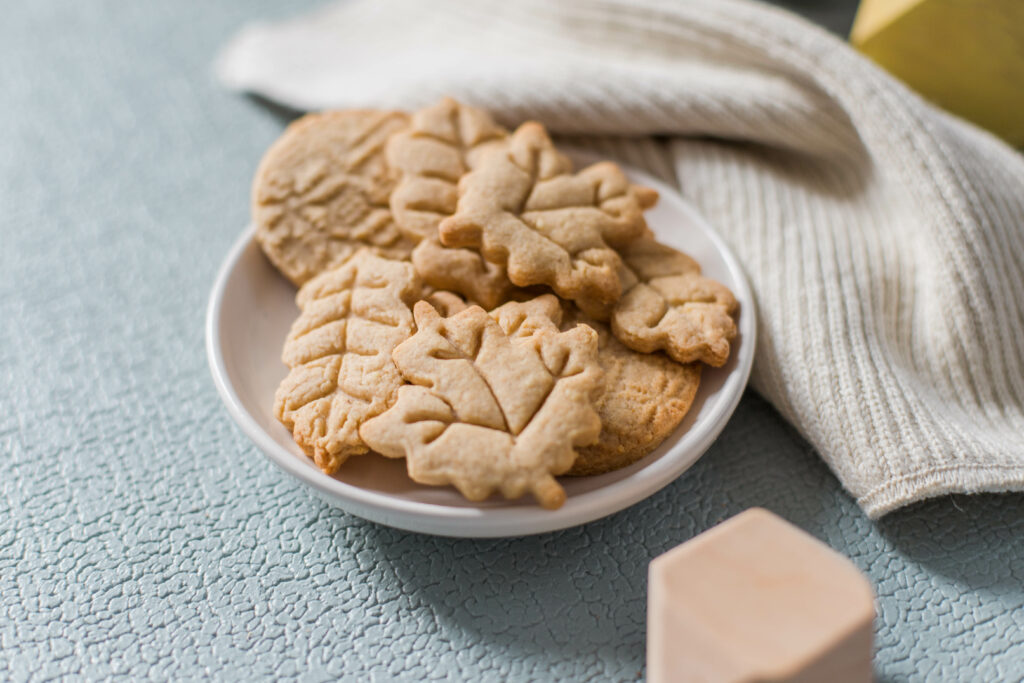 Herbstliche Spekulatiuskekse mit Kindern backen