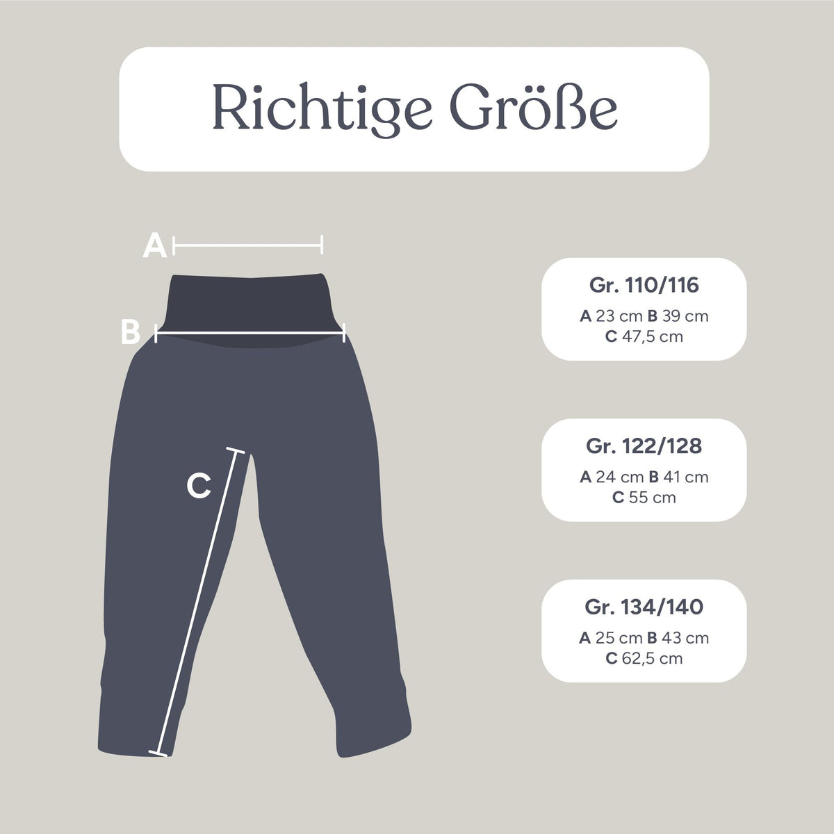 Walkhose | Anthrazit | 122/128