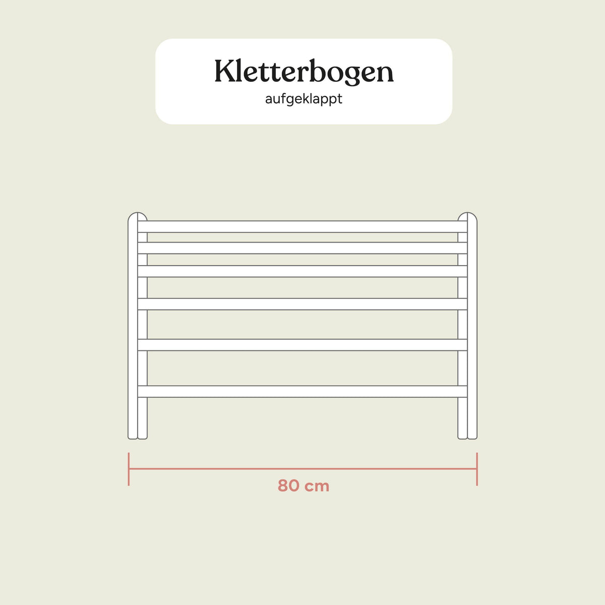 Kletterbogen | Natur-Weiß | 5594