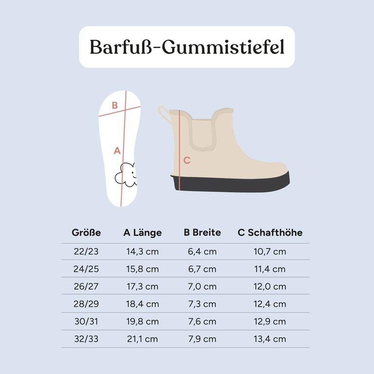 Barfuß-Gummistiefel | Flieder | 22/23