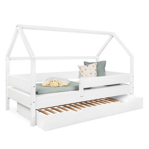 Hausbett mit Bettkasten