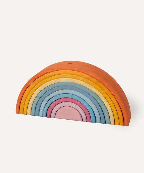 Ehrenkind Regenbogen bunt.