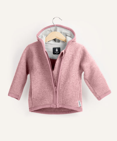 Ehrenkind Walkjacke altrosa.