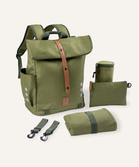 Ehrenkind Wickelrucksack Olivgrün.