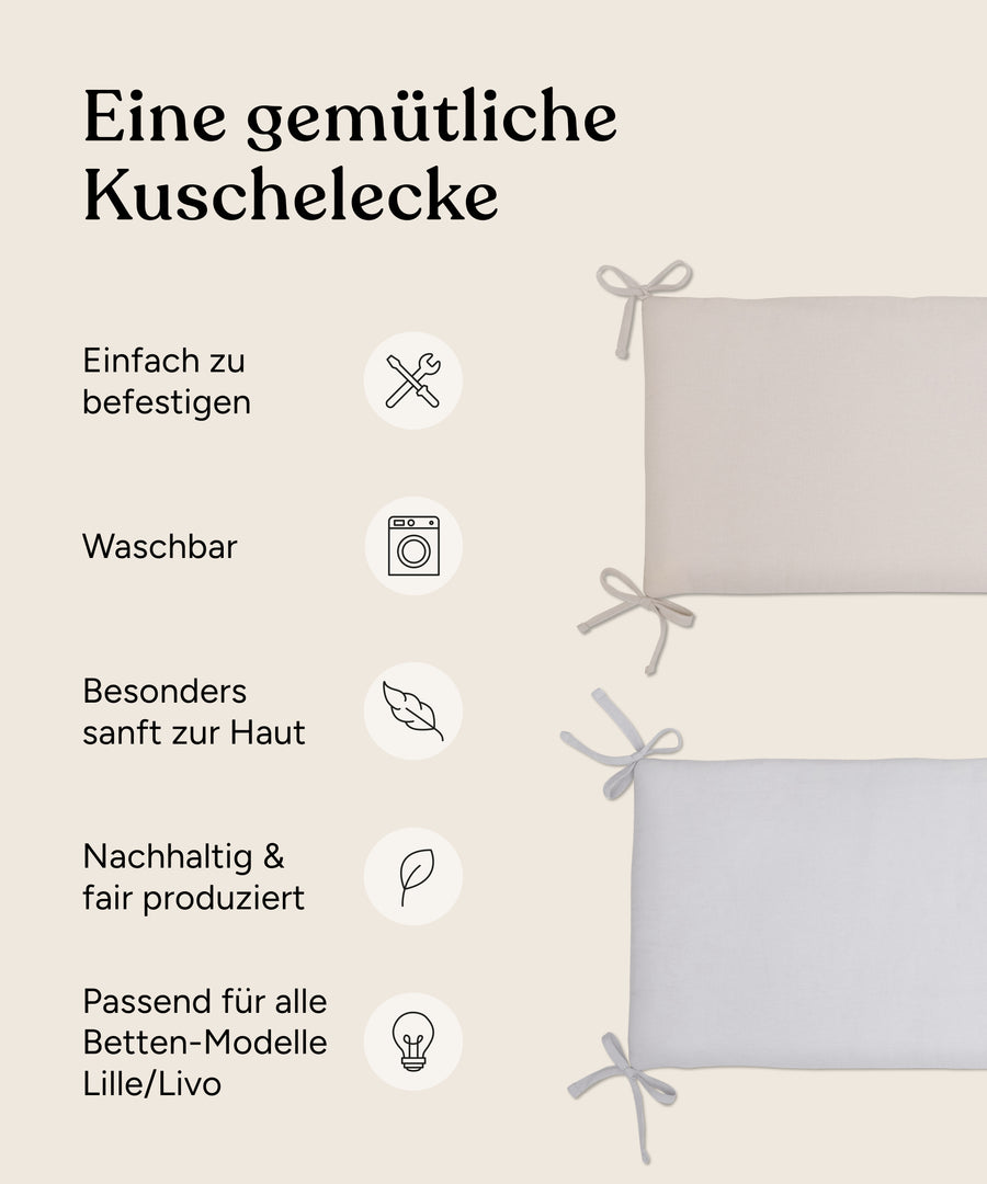Bettumrandung Vorteile