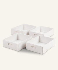 4er-Pack Filzbox