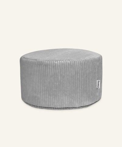 Ehrenkind Pouf rund Hellgrau