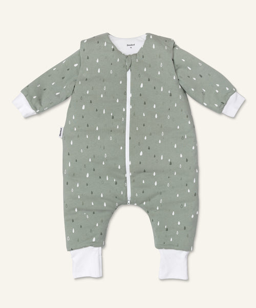 Ehrenkind Winter-Schlafsack 3.5 TOG mit Beinen  Jade Tropfen.