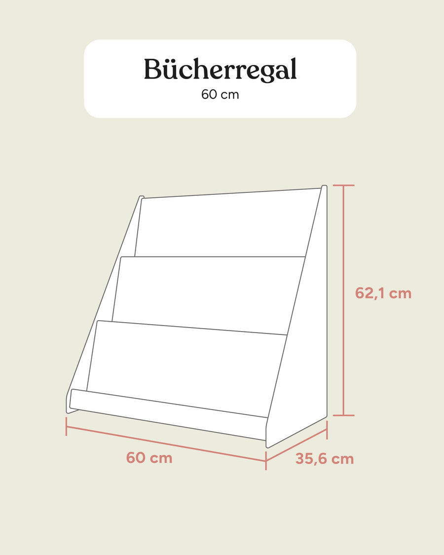 Bücherregal Kiefer.