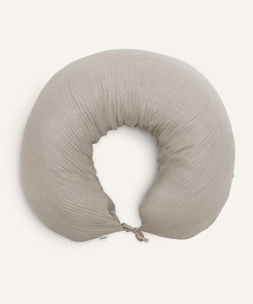 Ehrenkind Stillkissen Musselin in Beige.