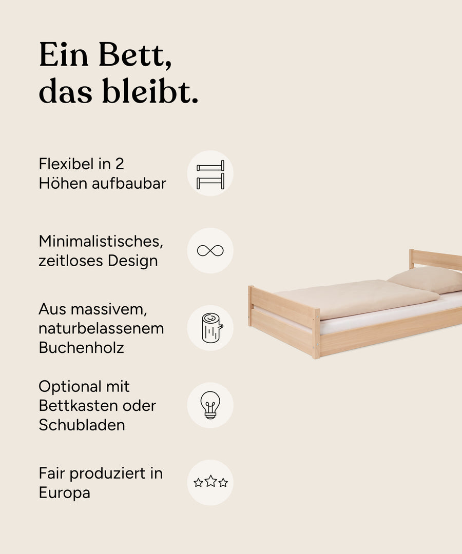 Vorteile Jugendbett Nova Pro Natur.