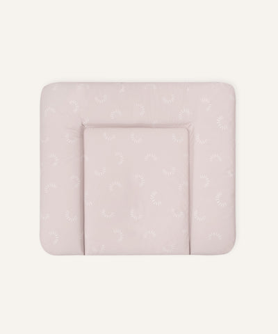 ickelauflage abwaschbar 72x85 cm rosé gemustert.